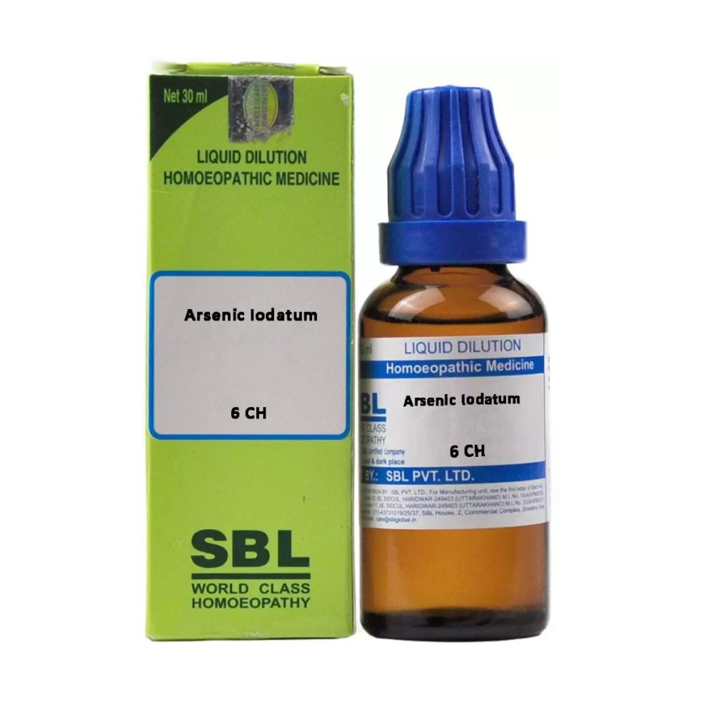 SBL Homeopathy Arsenic Iodatum Dilution