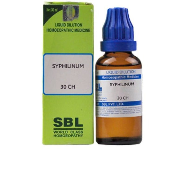 SBL Homeopathy Syphilinum Dilution