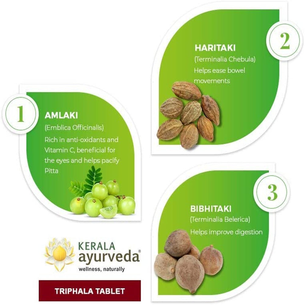 Kerala Ayurveda Triphala 100 Tablets