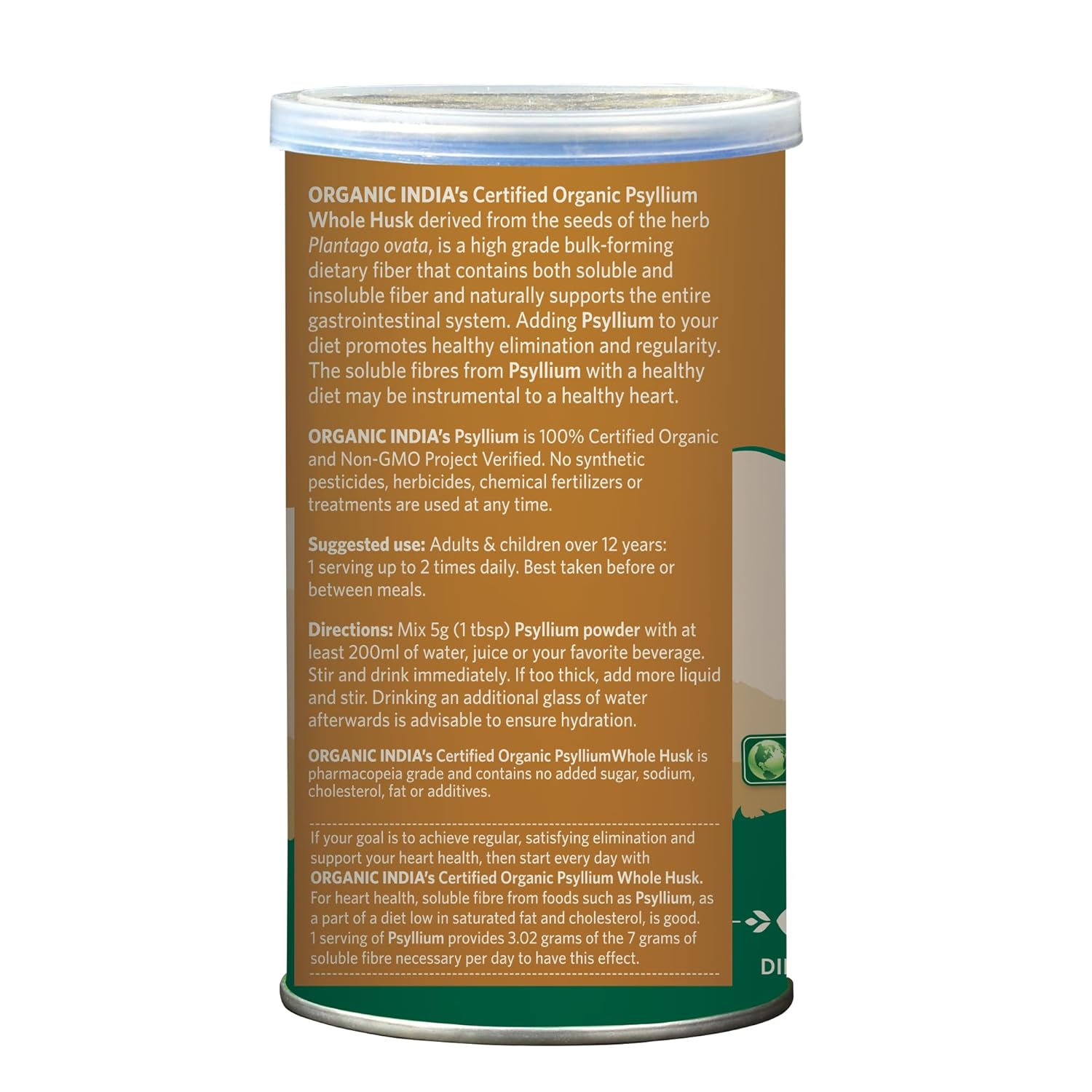 Organic India Psyllium Husk 100 Gram