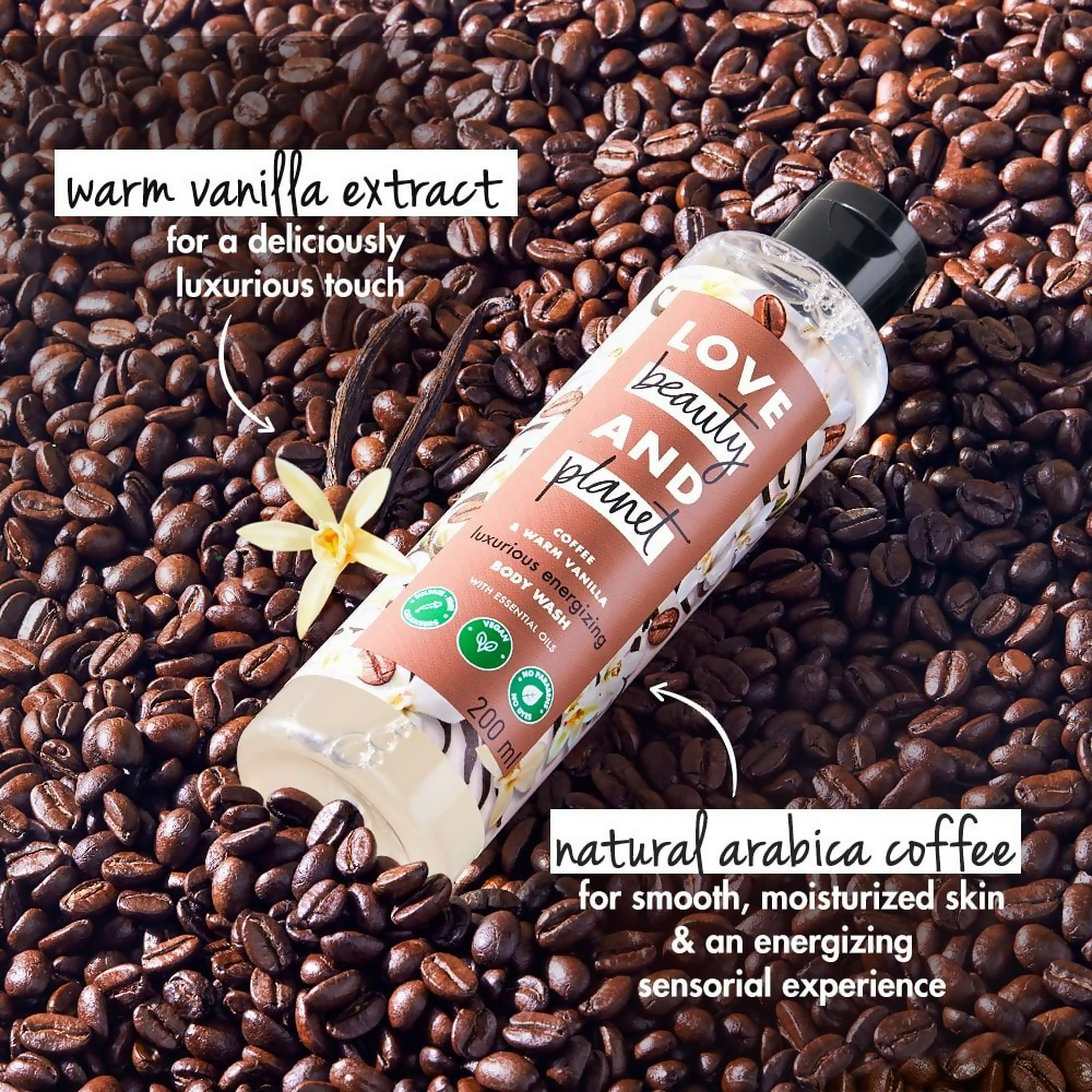 Love Beauty And Planet Coffee & Warm Vanilla Moisturising Body Wash