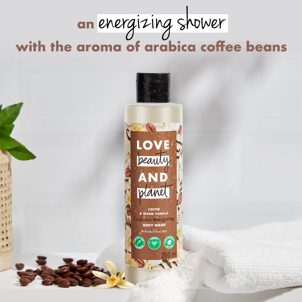 Love Beauty And Planet Coffee & Warm Vanilla Moisturising Body Wash