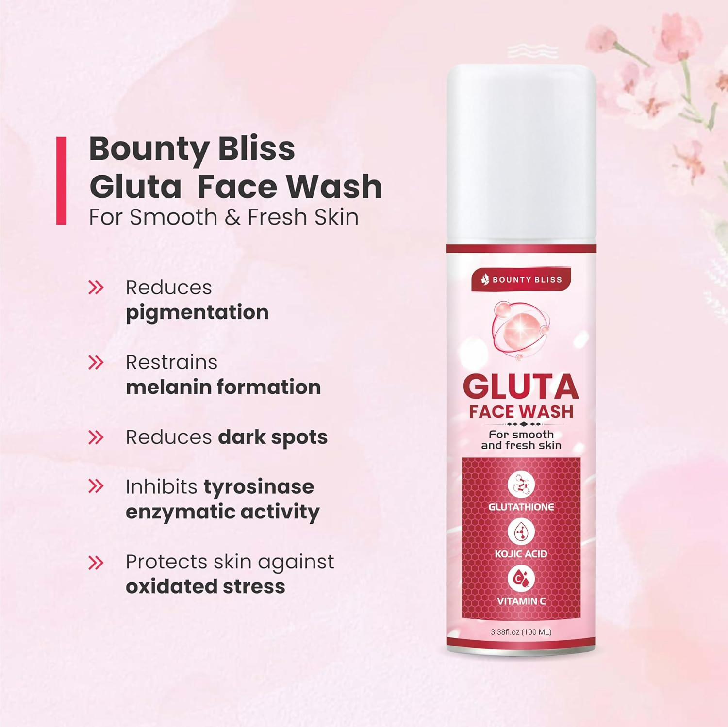 Bounty Bliss Gluta Face Wash Barrier Repair + Hydrating Gentle Face Wash