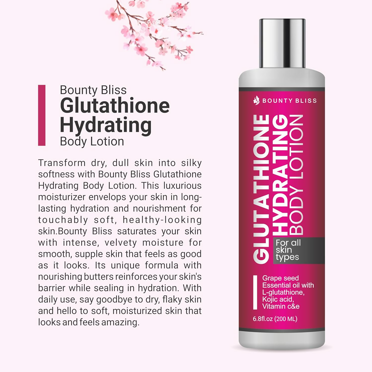 Bounty Bliss Glutathione Hydrating Body Lotion