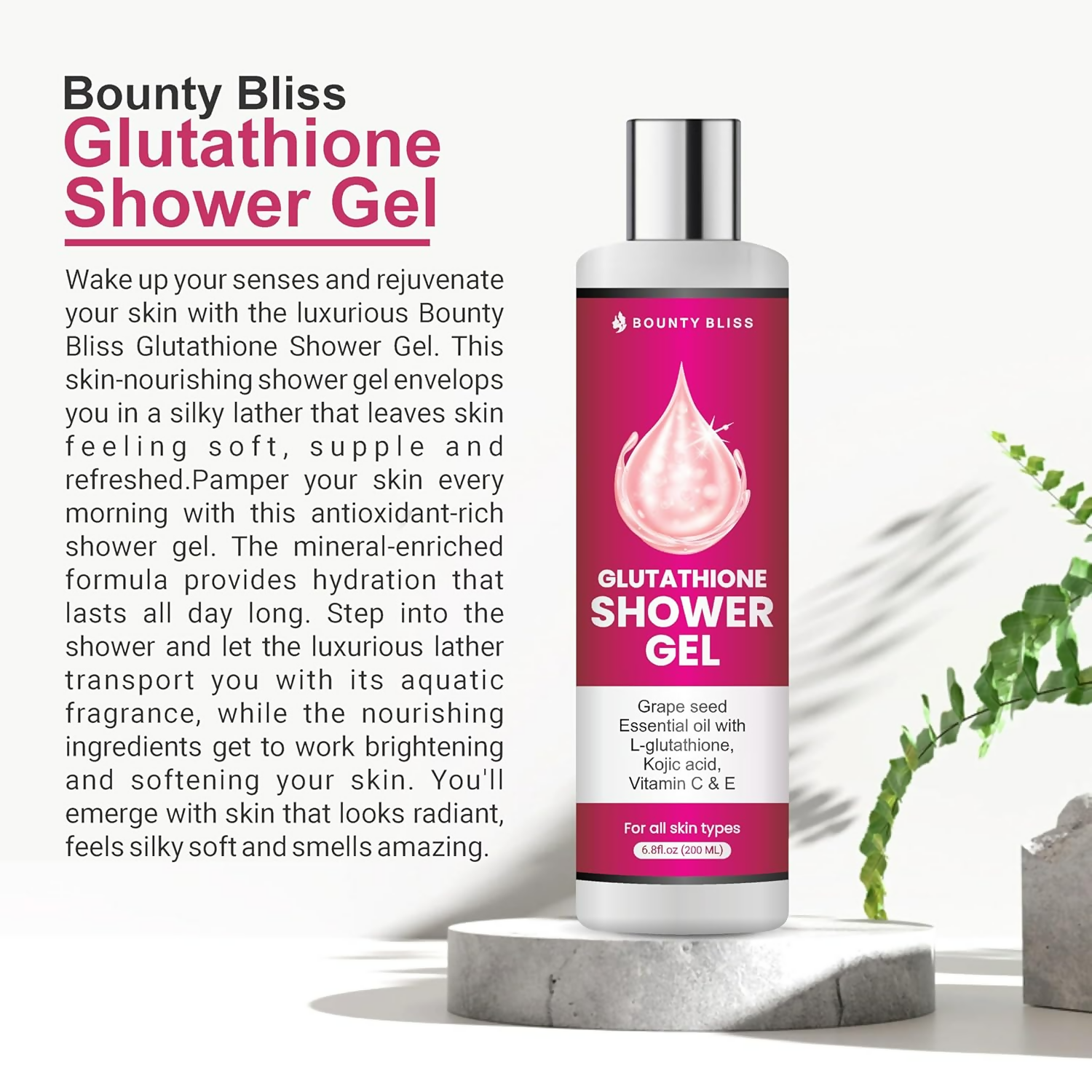 Bounty Bliss Glutathione Shower Gel