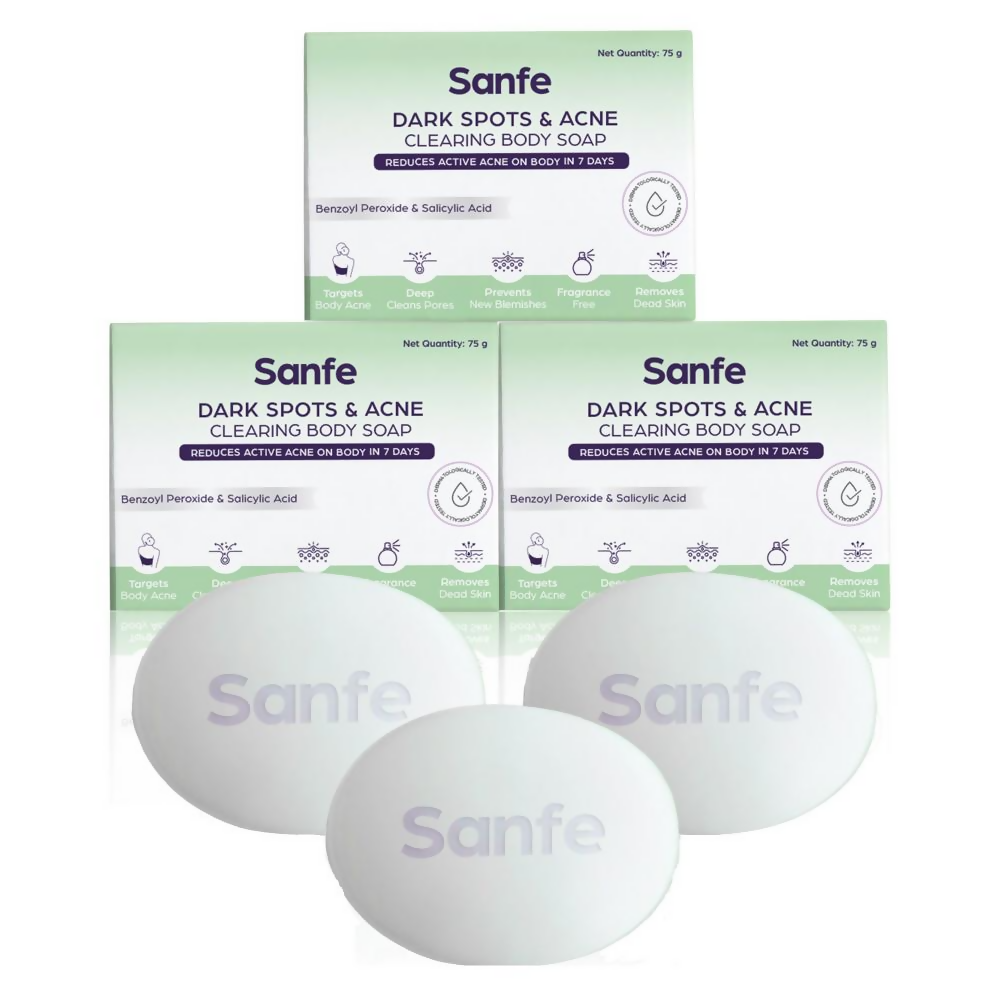 Sanfe Dark Spots & Acne Clearing Body Soap