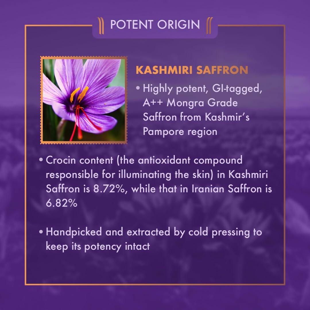 Ayuga Kashmiri Saffron Face Oil & Moisturizing Cream Combo