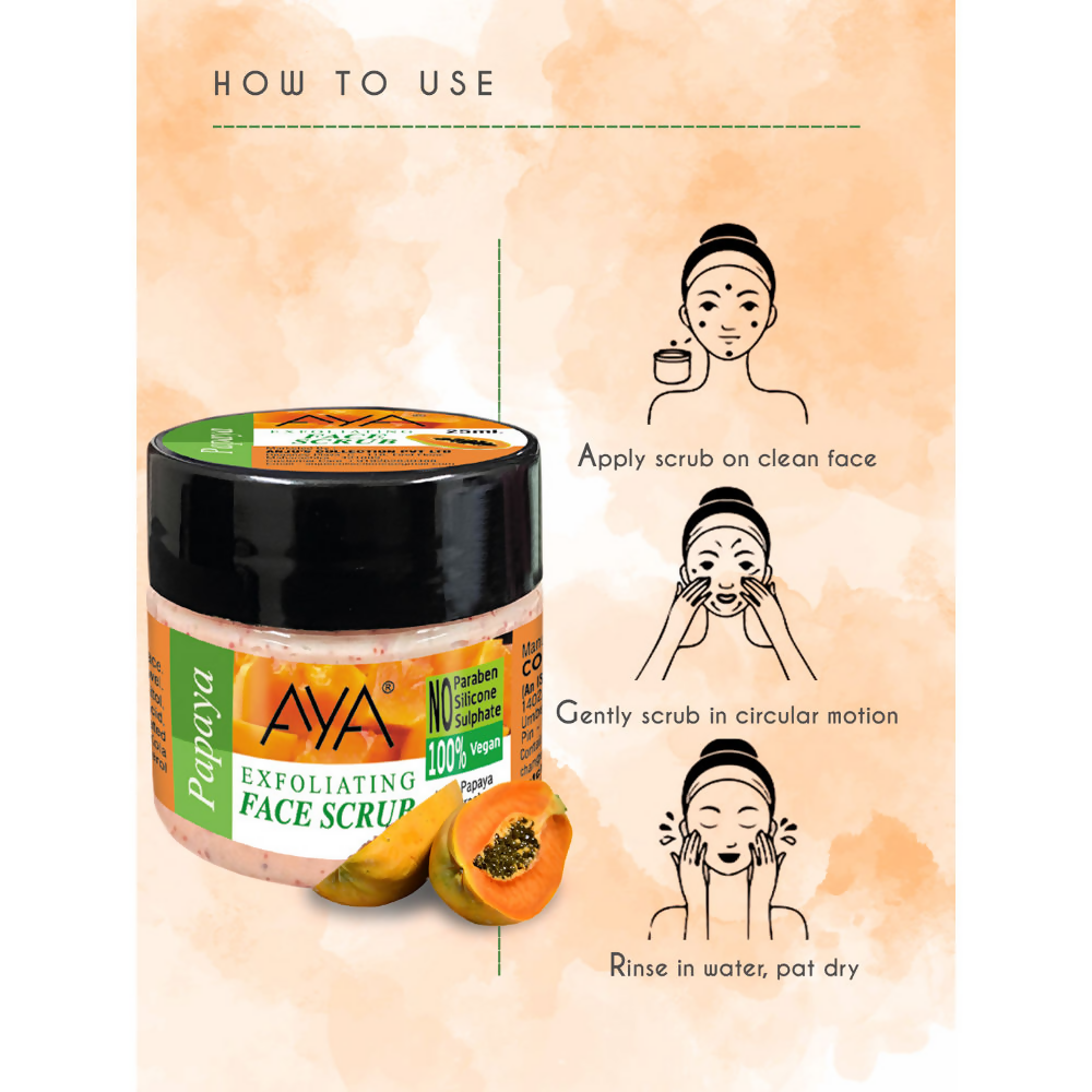 AYA Papaya Exfoliating Face Scrub