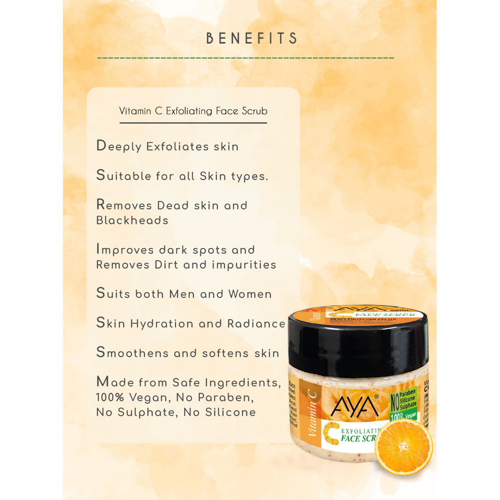 AYA Vitamin C Exfoliating Face Scrub