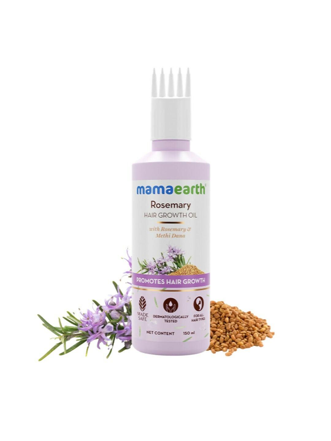 Mamaearth Rosemary Hair Growth Oil & Hair Growth Scalp Serum Combo