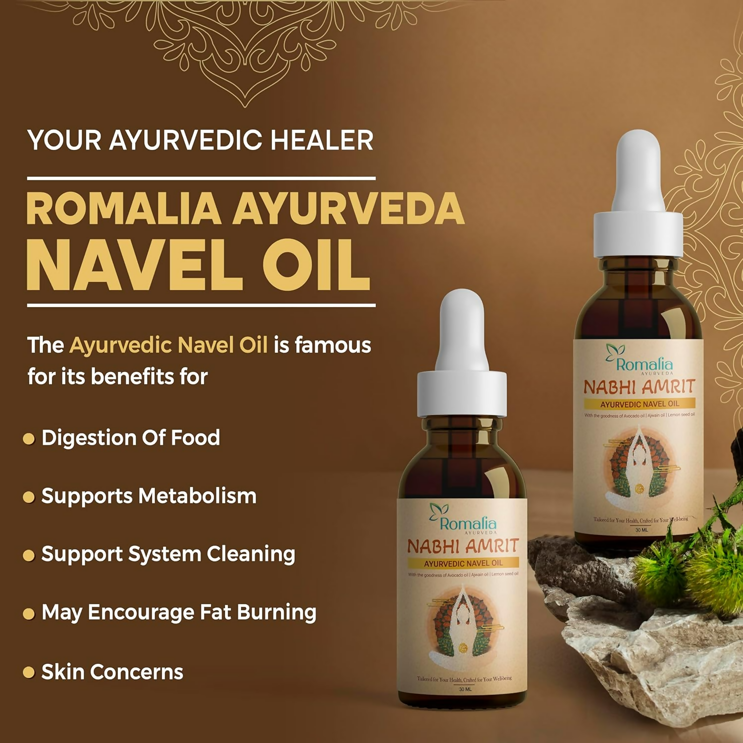 Romalia Ayurveda Nabhi Oil