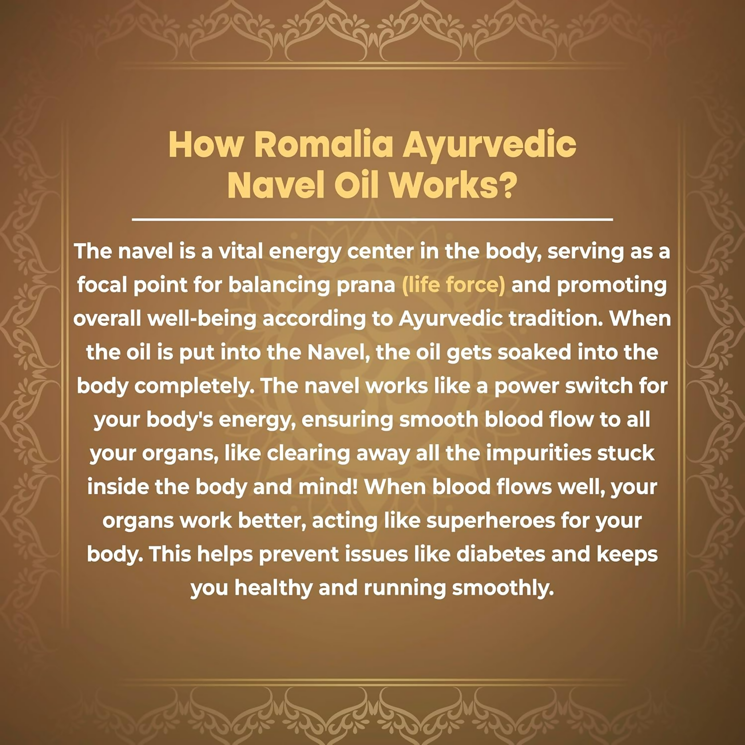 Romalia Ayurveda Nabhi Oil