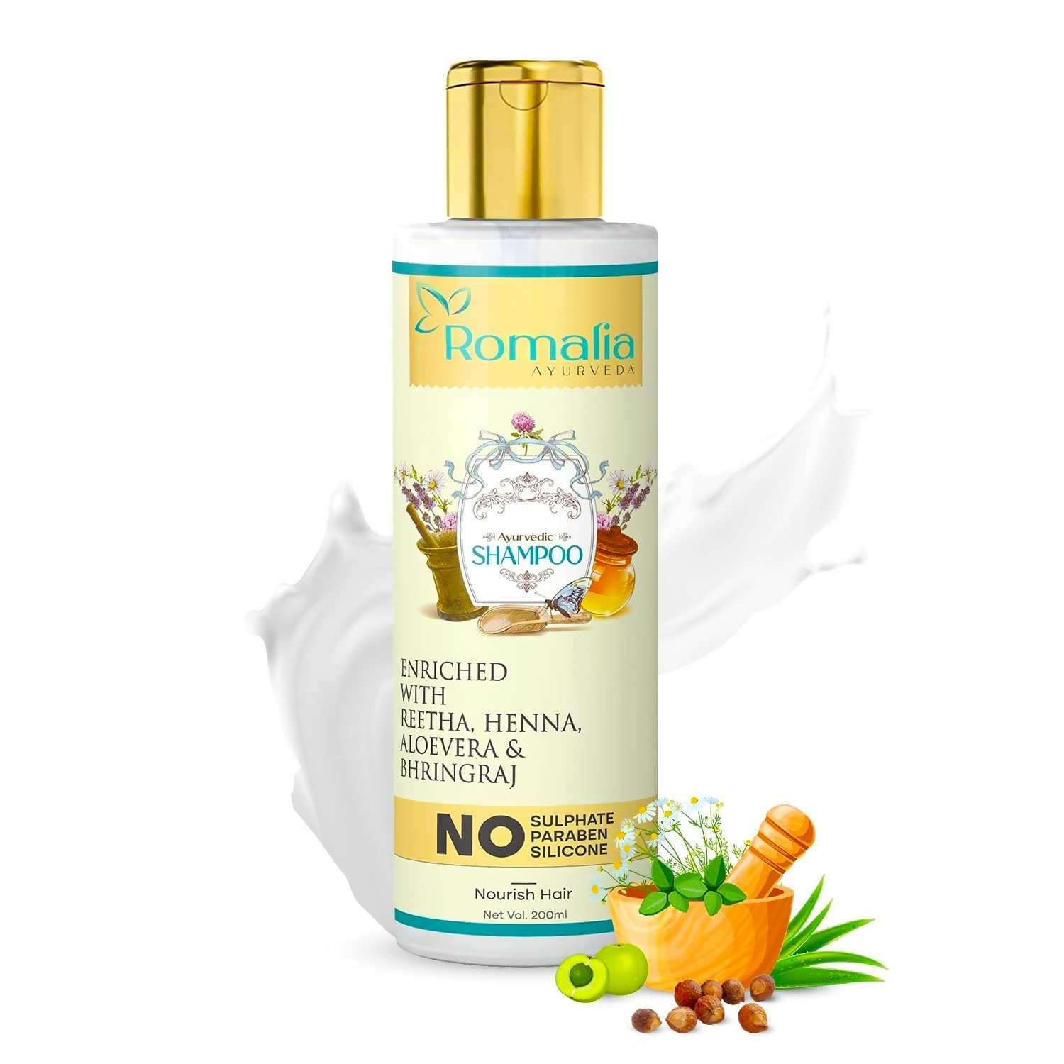 Romalia Ayurveda Herbal Shampoo