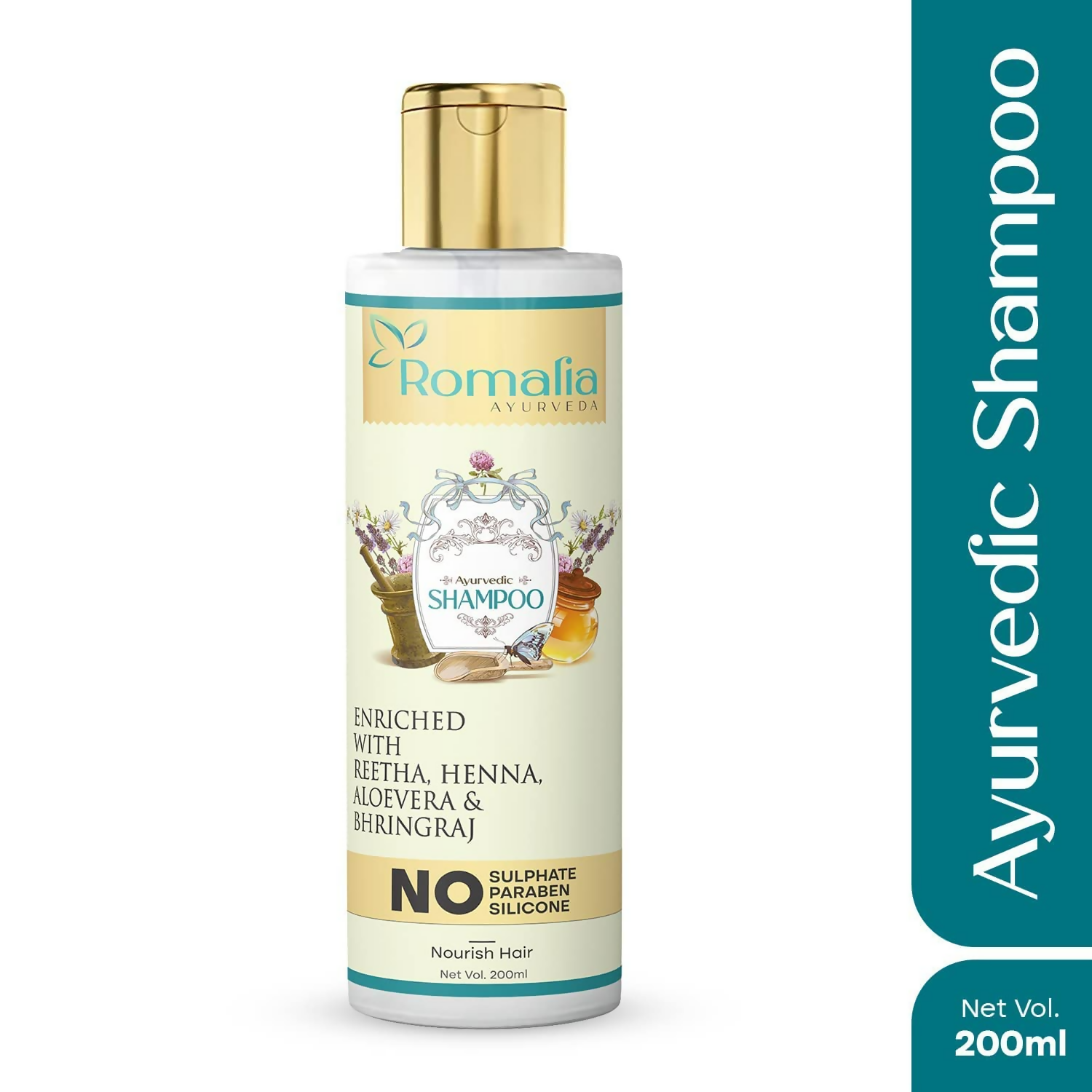 Romalia Ayurveda Herbal Shampoo