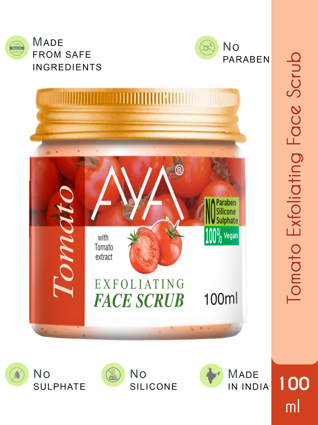 AYA Tomato Exfoliating Face Scrub