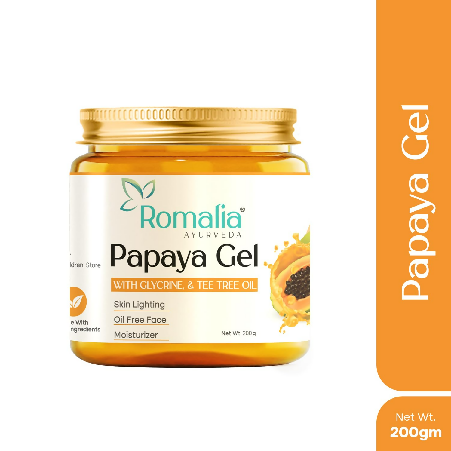 Romalia Ayurveda Papaya Extract Gel For Skin Pigmentation