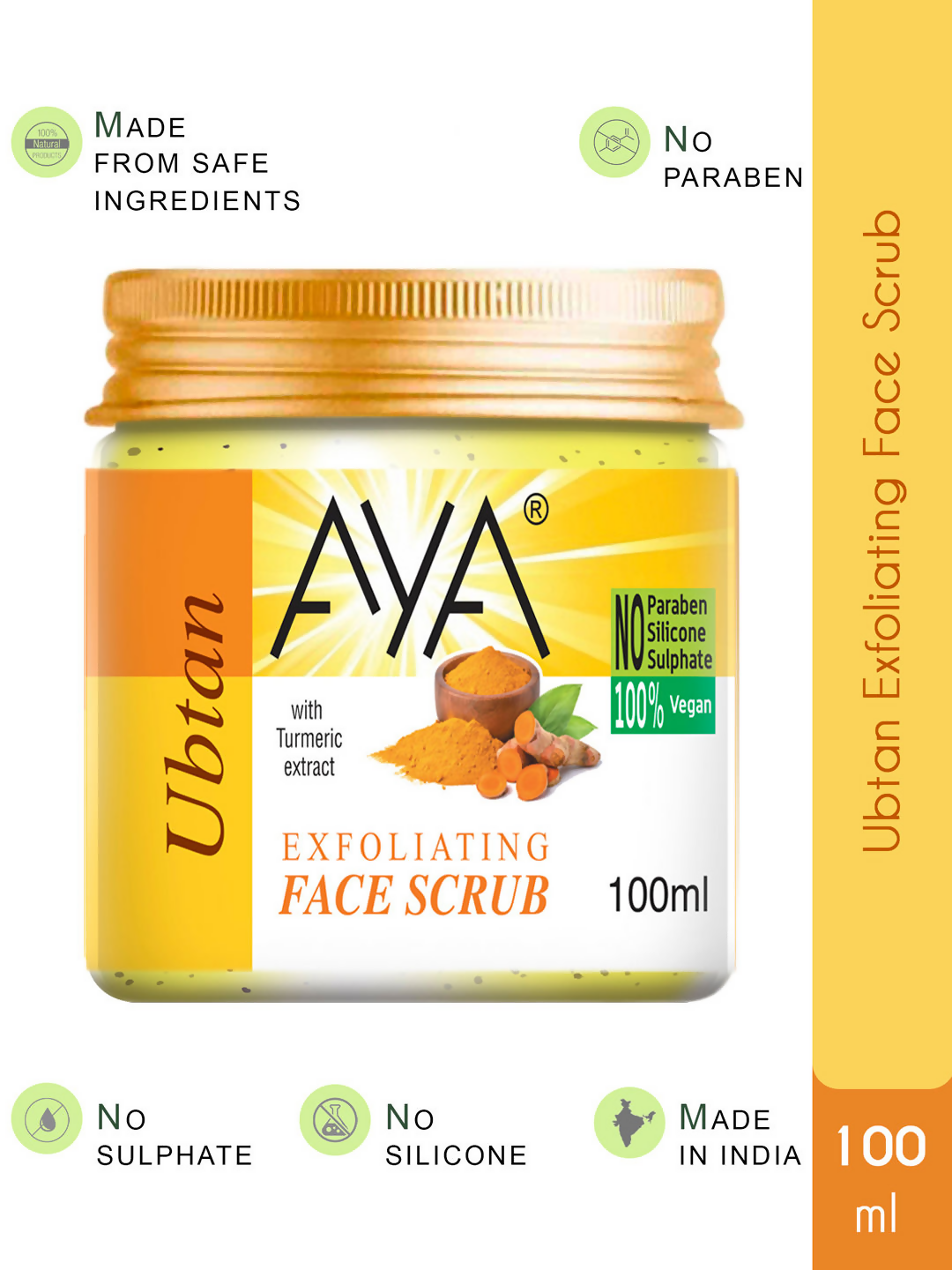 AYA Ubtan Exfoliating Face Scrub