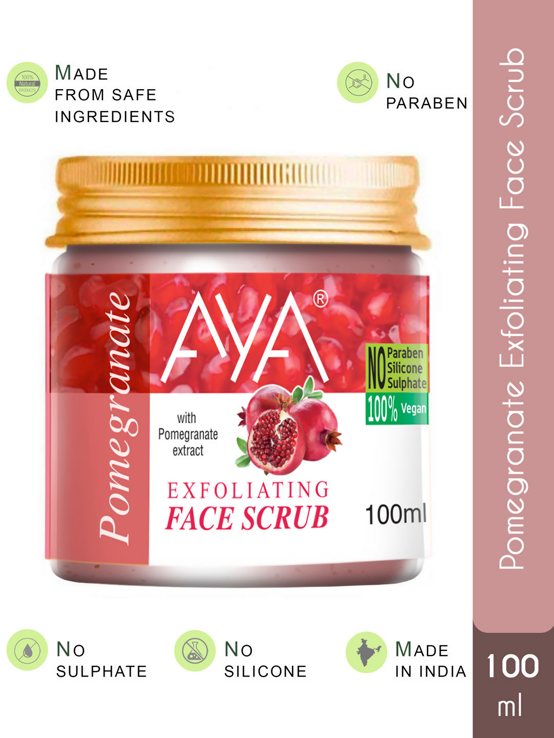 AYA Pomegranate Exfoliating Face Scrub