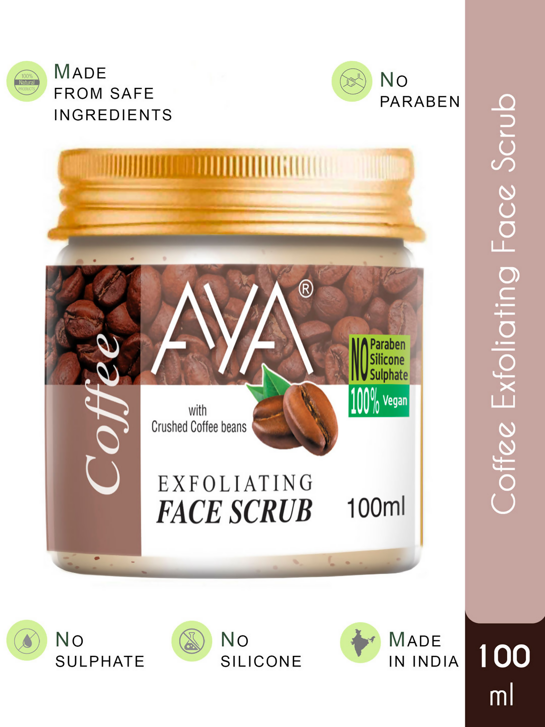 AYA Coffee Exfoliating Face Scrub