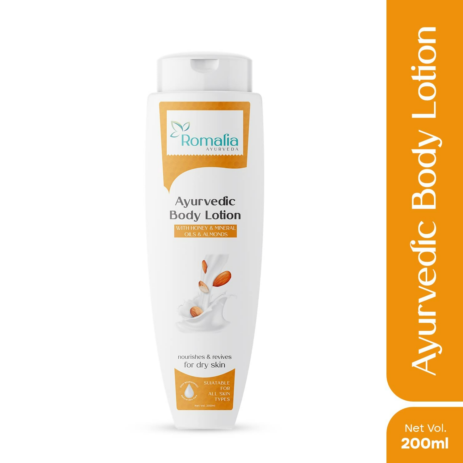 Romalia Ayurveda Honey & Almond Body Lotion