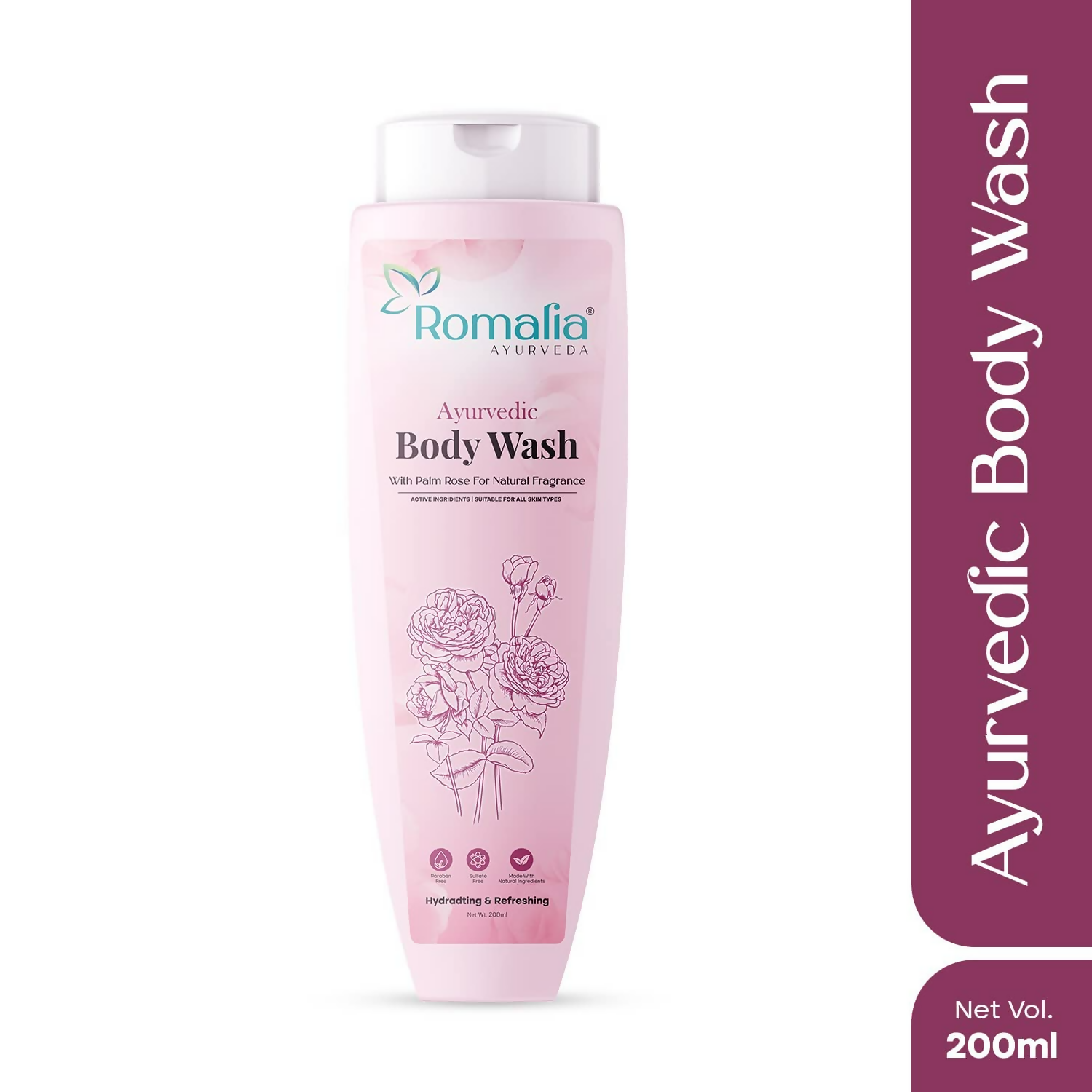 Romalia Ayurveda Natural Body Wash