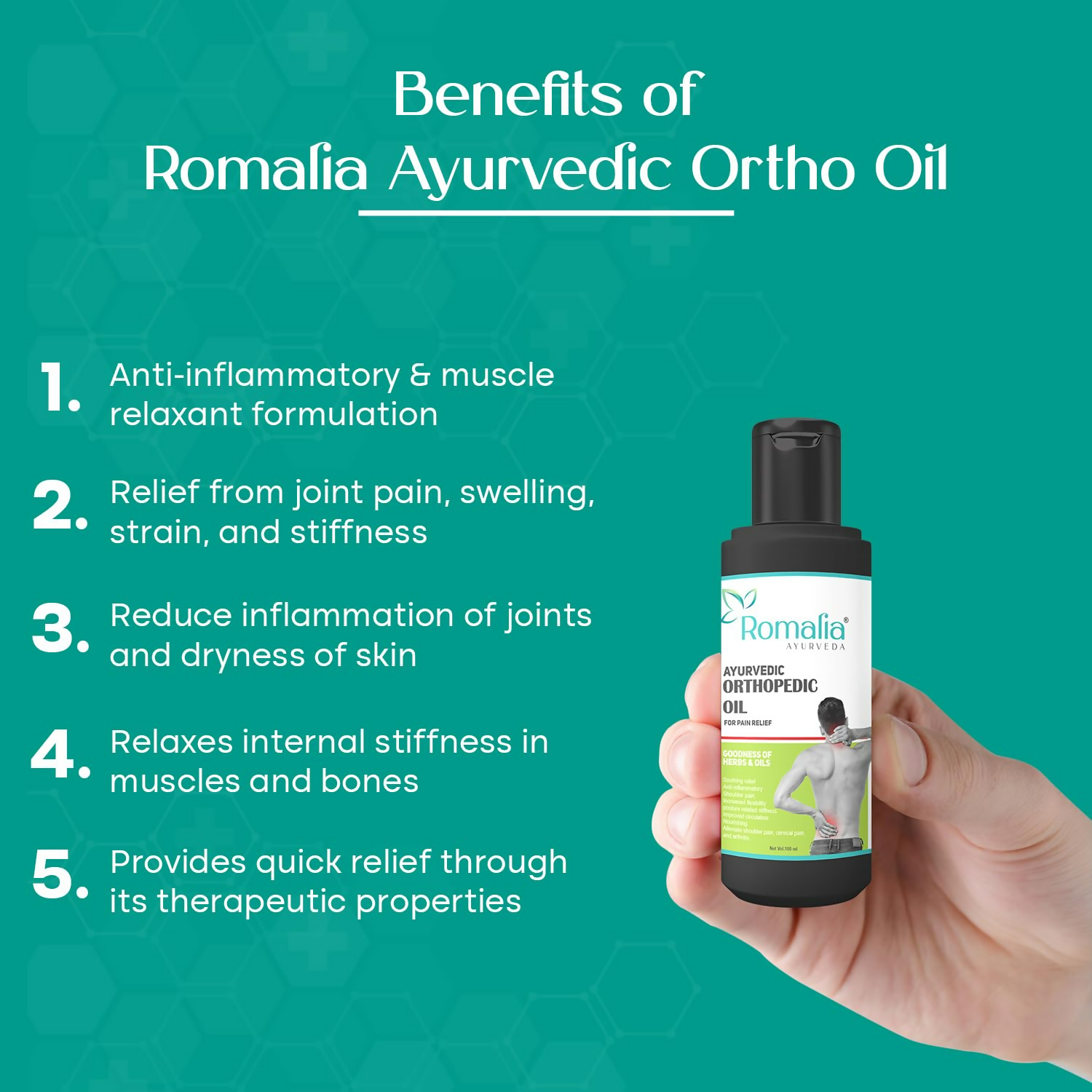 Romalia Ayurveda Ortho Joint Oil