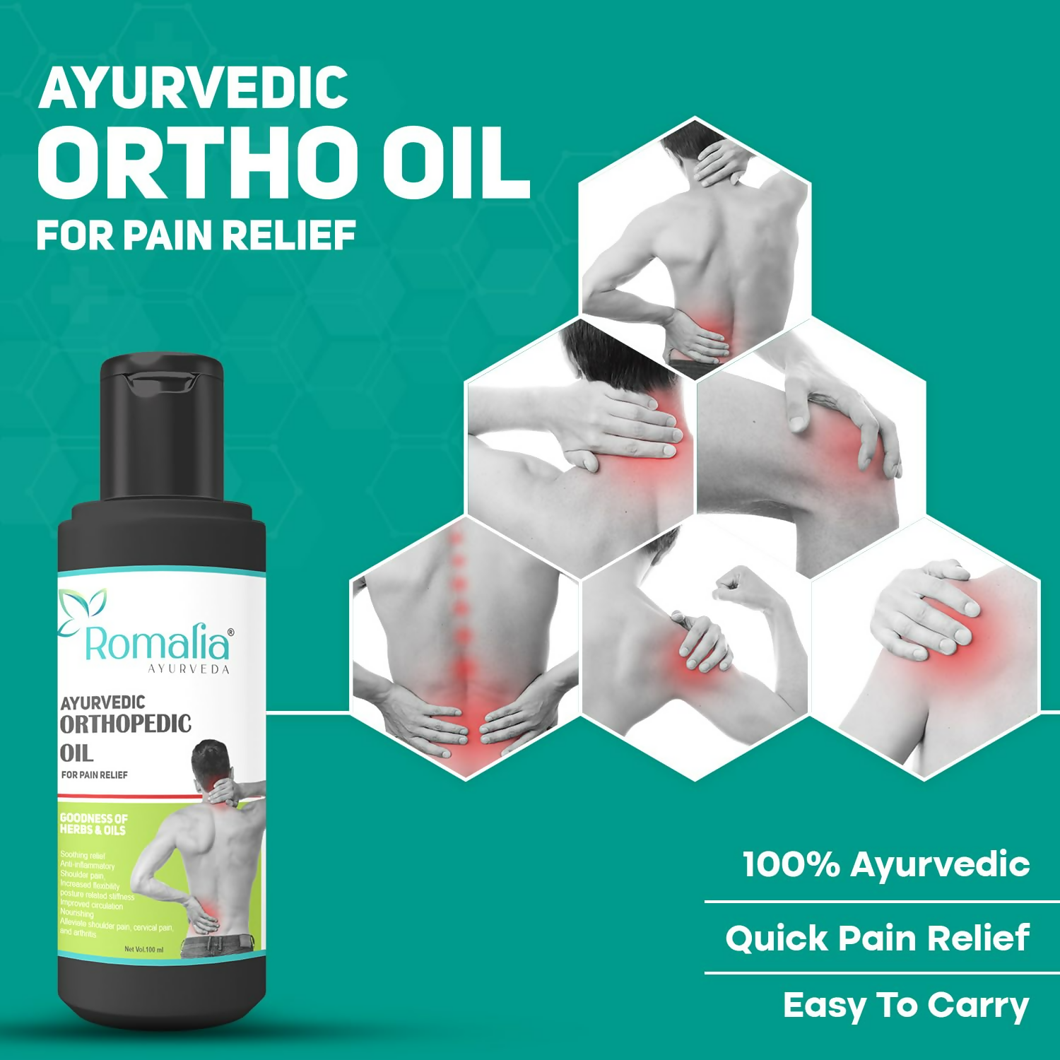 Romalia Ayurveda Ortho Joint Oil