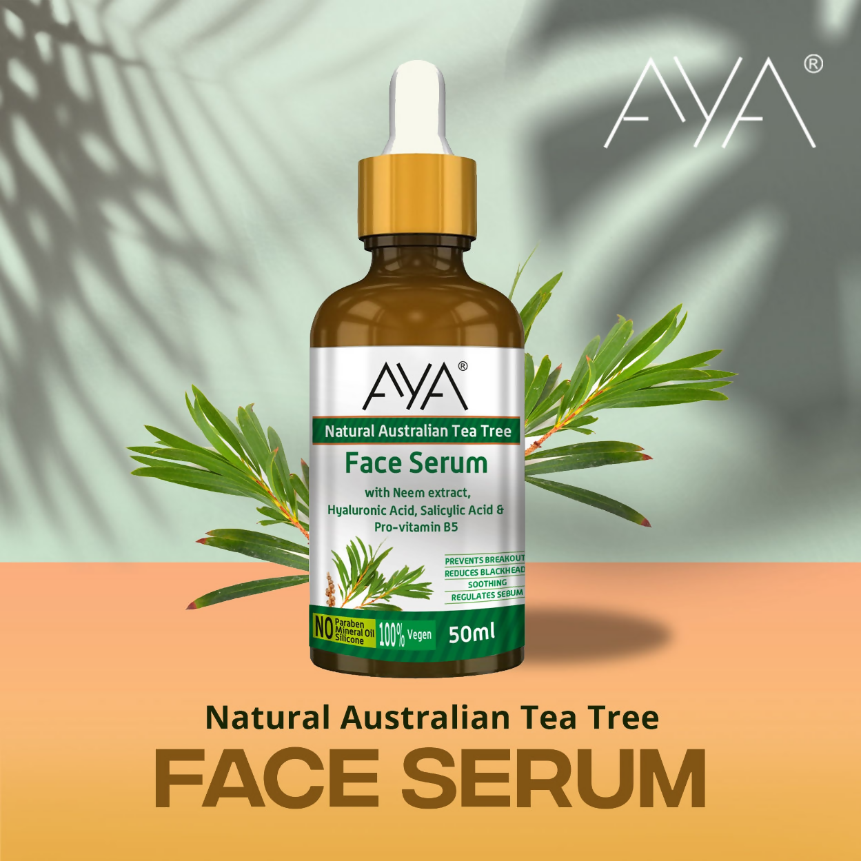 AYA Natural Australian Tea Tree Face Serum