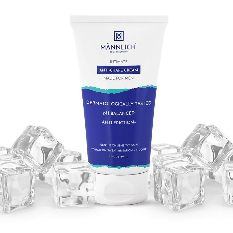 Mannlich Anti Chafing Cream For Men Anti-Rash Cream For Intimate Areas