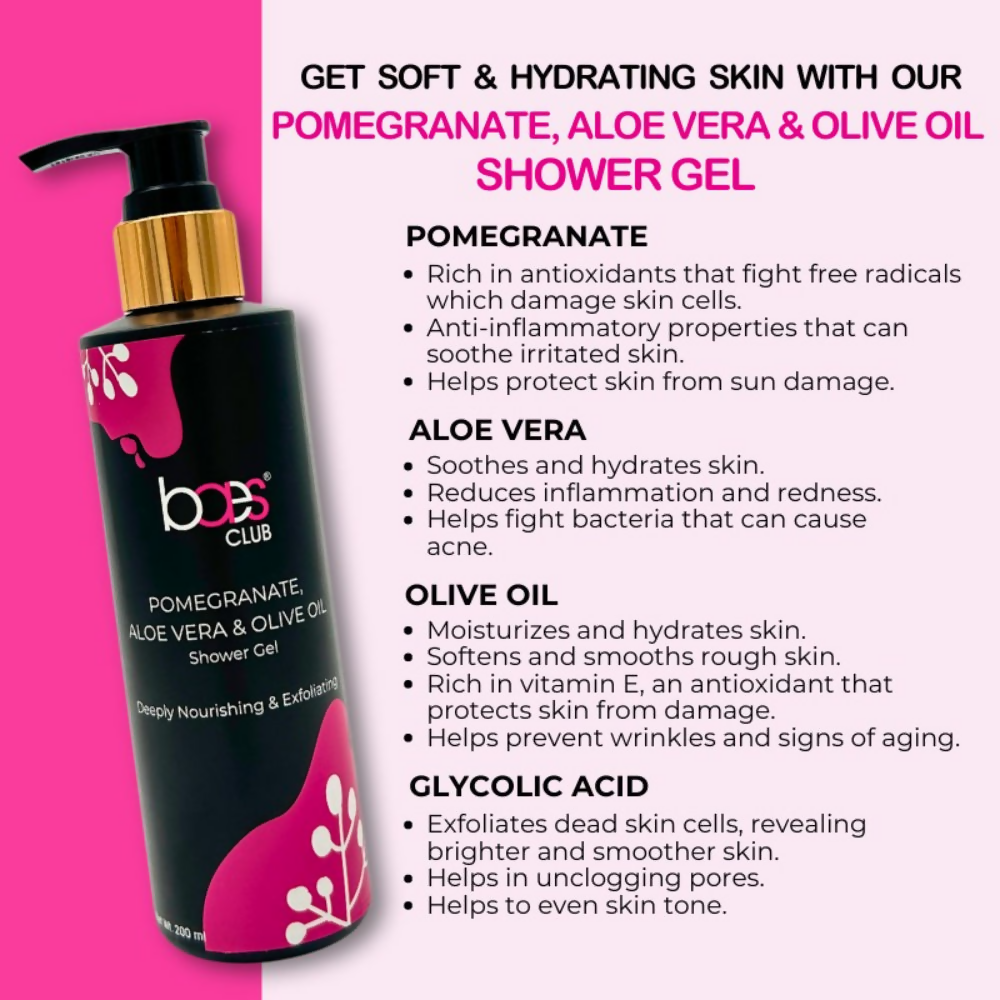 Baes Club Deeply Nourishing & Exfoliating Shower Gel