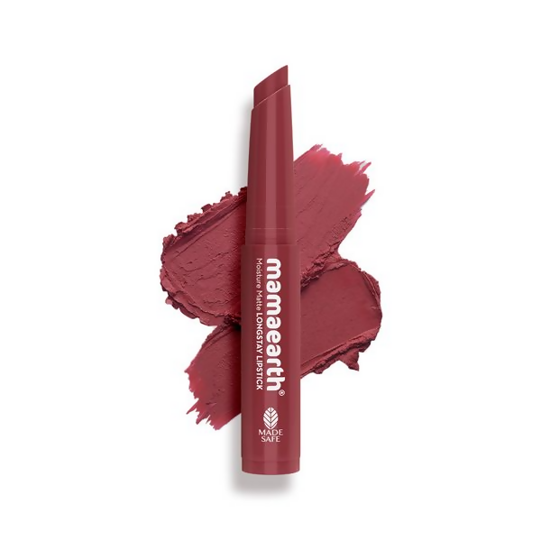 Mamaearth Moisture Matte Longstay Mini Lipstick - Plum Punch