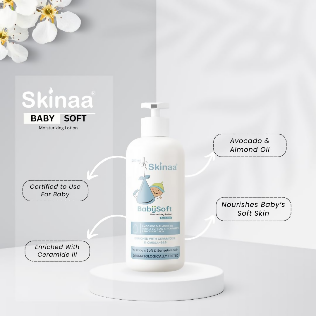 Skinaa Babysoft Moisturizing Lotion With Shea Butter And Olive Oil