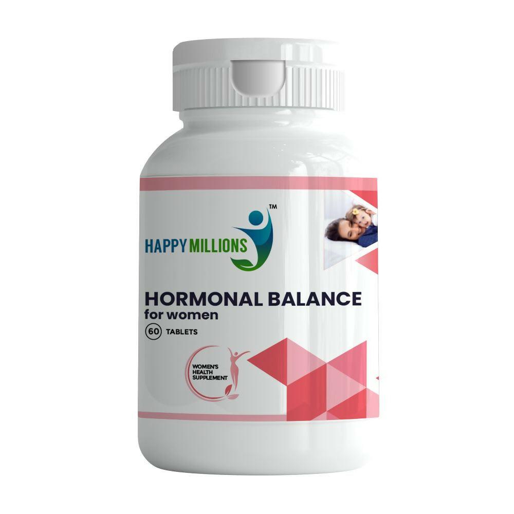 HappyMillions Hormonal Balance Tablets For Women