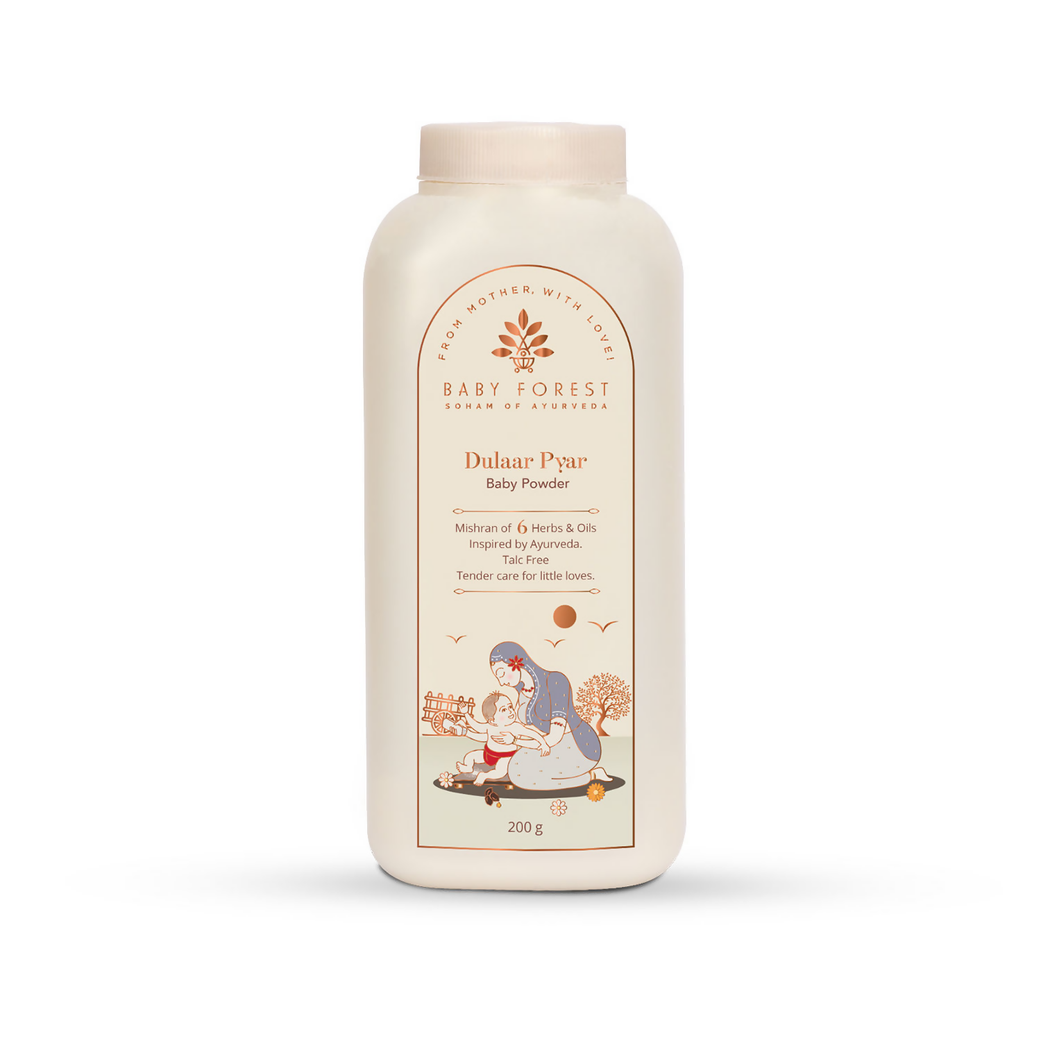 Baby Forest Dulaar Pyar Talc-Free Baby Powder