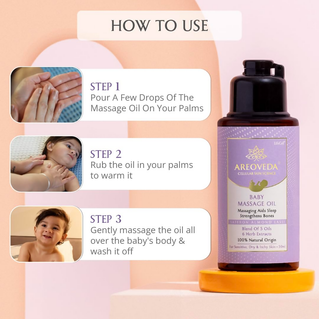 AreoVeda Baby Massage Oil