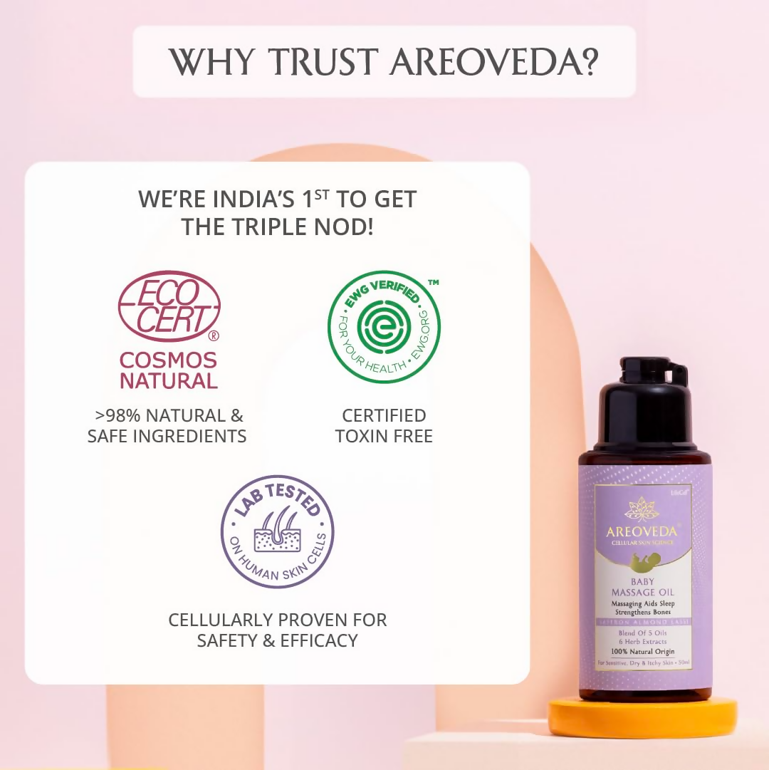 AreoVeda Baby Massage Oil