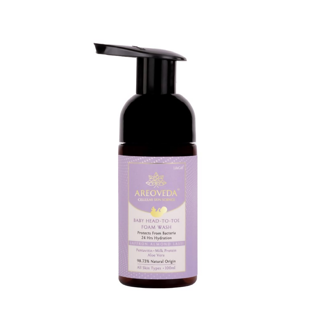 AreoVeda Baby Head-To-Toe Foam Wash