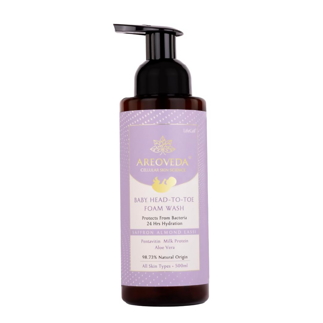 AreoVeda Baby Head-To-Toe Foam Wash