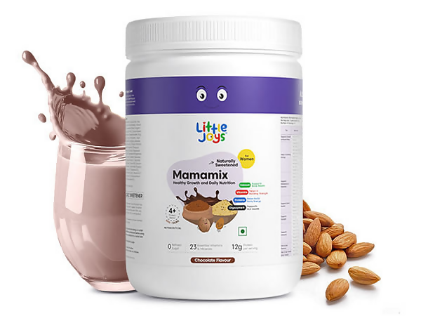 Little Joys MamaMix & NutriMix (For Moms & Kids) Combo - Chocolate Flavor