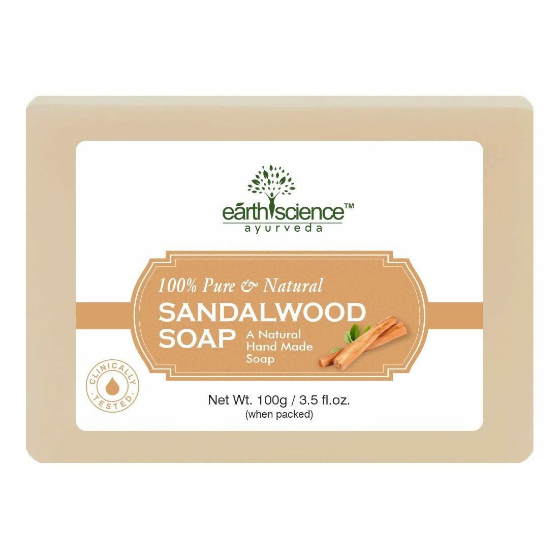 Earth Science Ayurveda Sandalwood Bath Soap