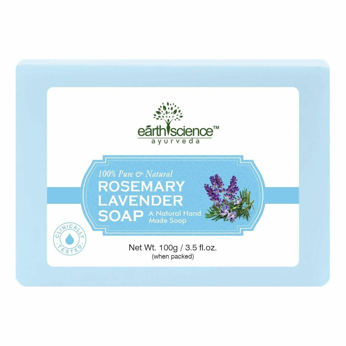 Earth Science Ayurveda Rosemary Lavender Bath Soap