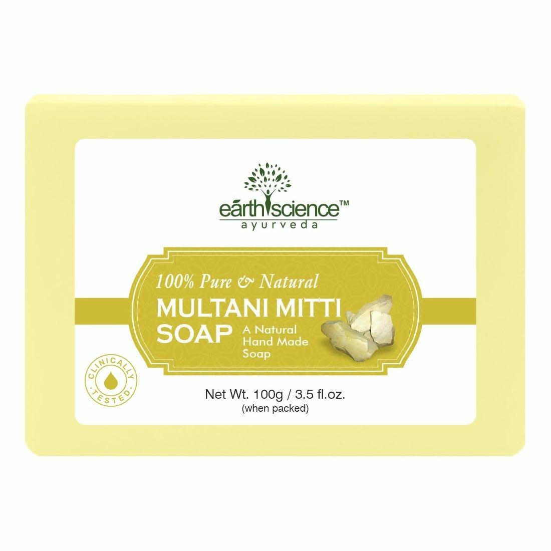 Earth Science Ayurveda Multani Mitti Bath Soap