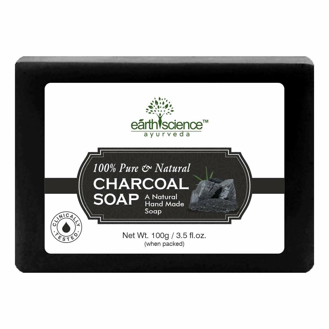 Earth Science Ayurveda Activated Charcoal Bath Soap