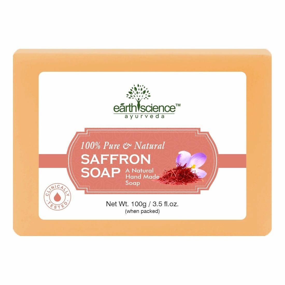 Earth Science Ayurveda Saffron Bath Soap