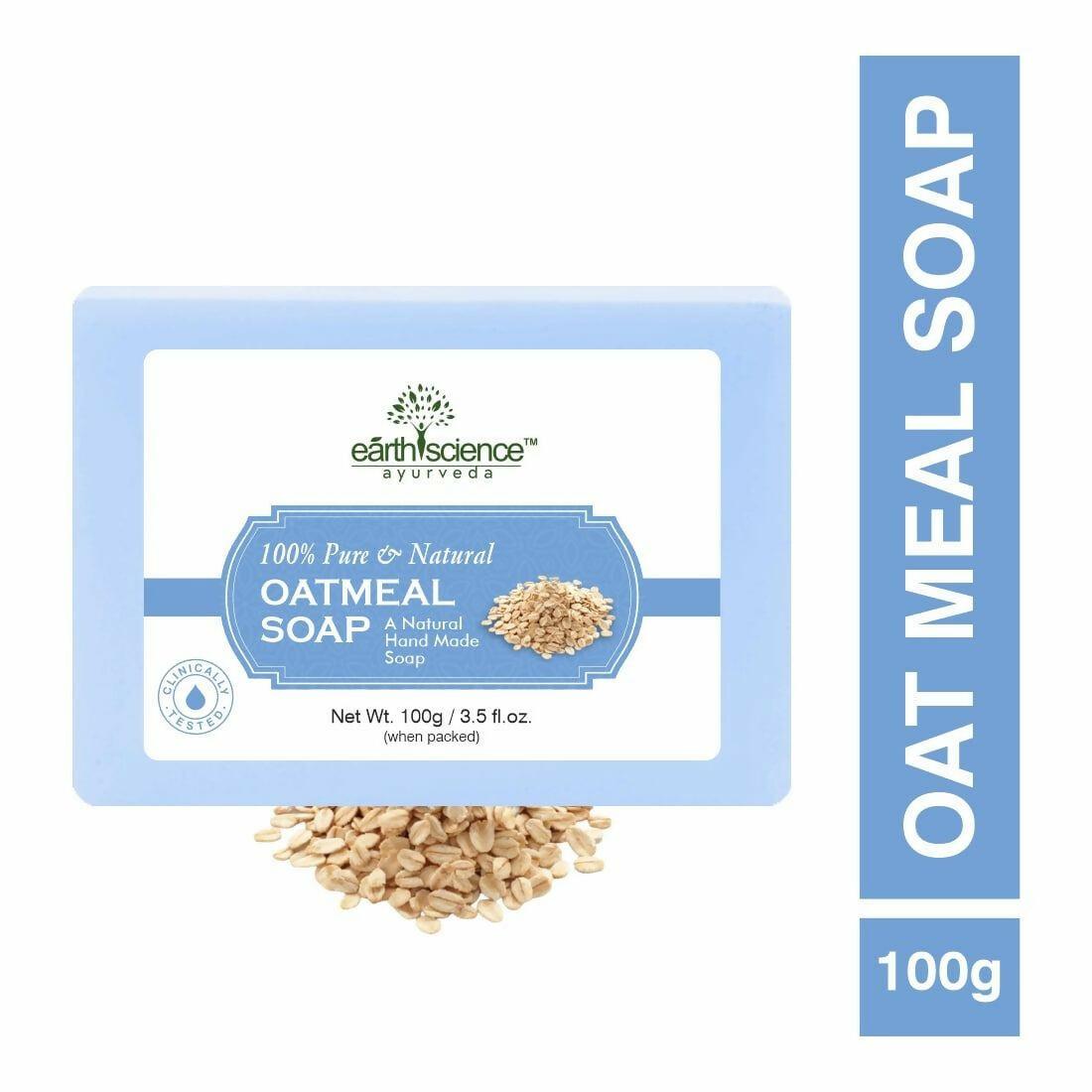 Earth Science Ayurveda Oat Meal Bath Soap