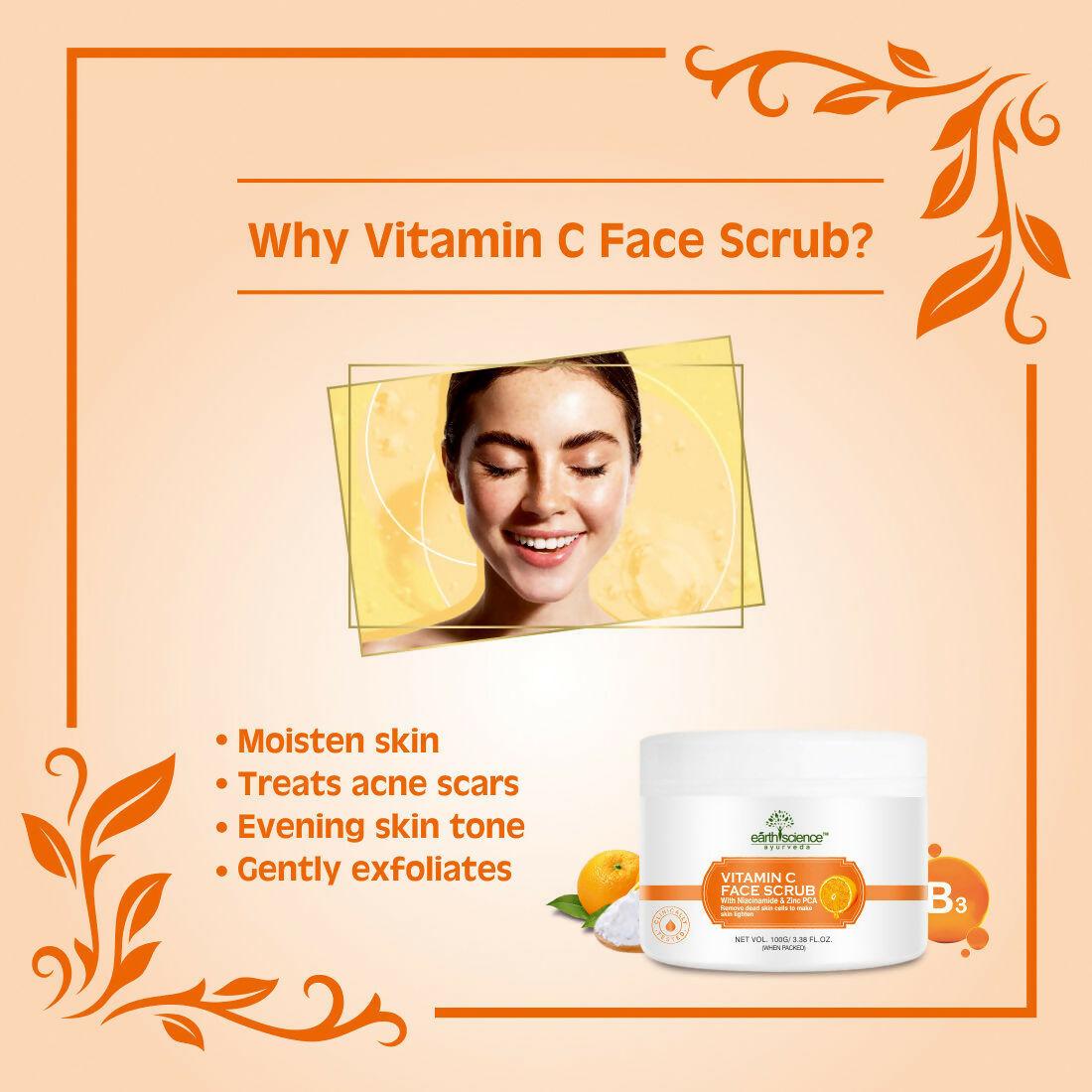 Earth Science Ayurveda Vitamin C Face Scrub