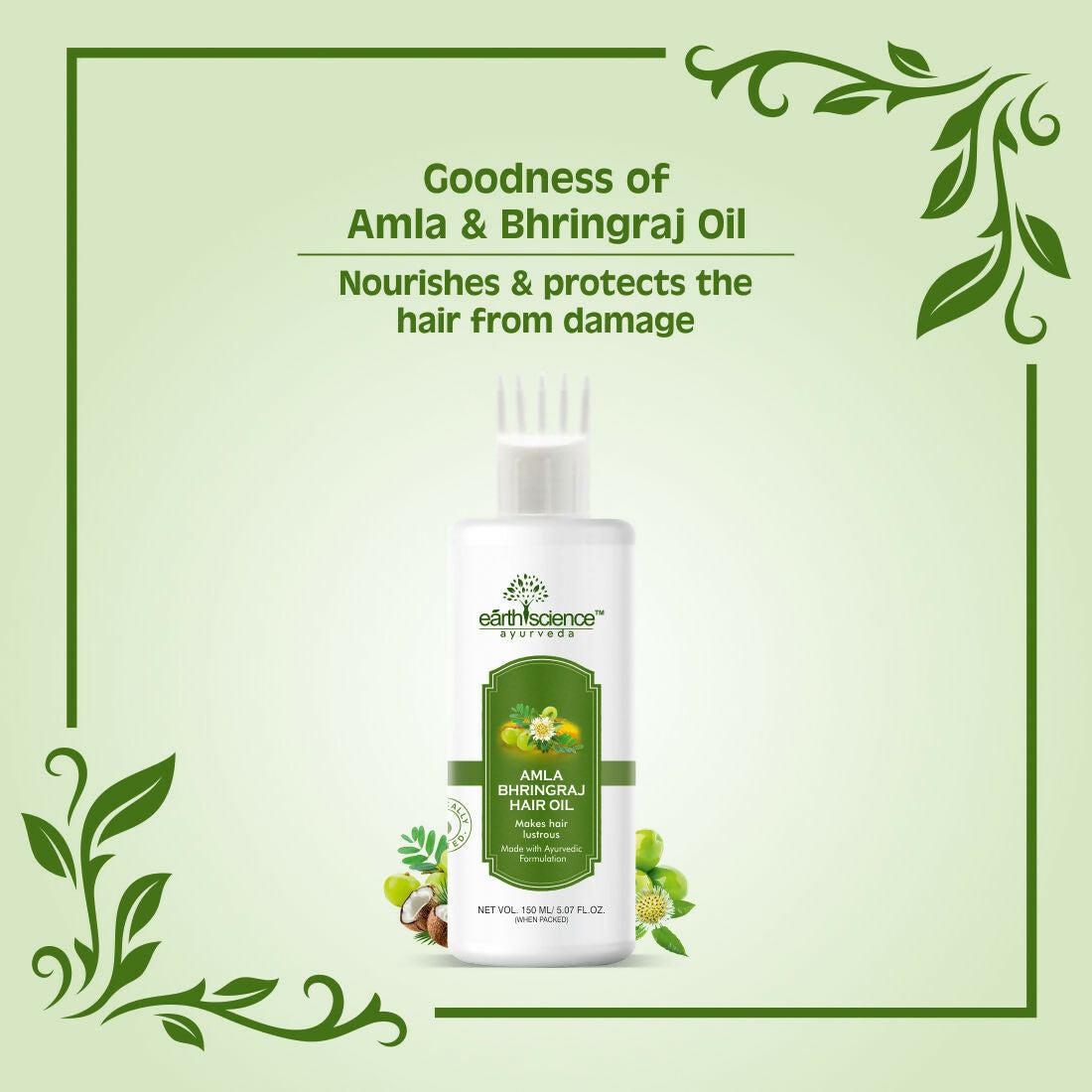 Earth Science Ayurveda Amla & Bhringraj Hair Oil