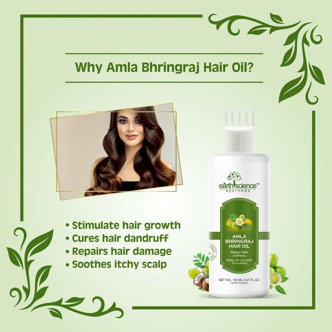 Earth Science Ayurveda Amla & Bhringraj Hair Oil