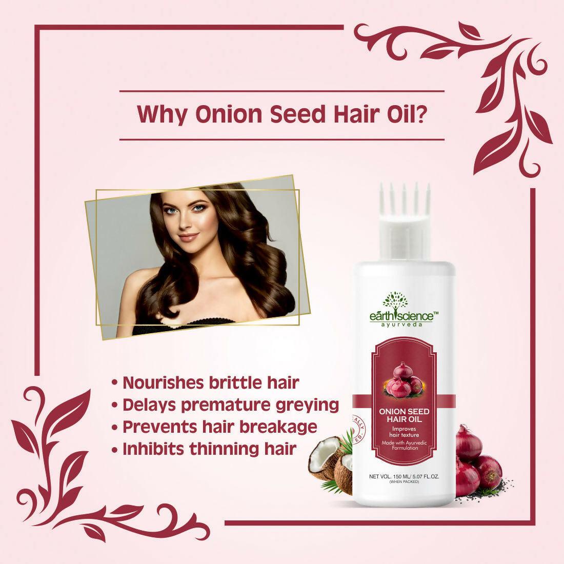 Earth Science Ayurveda Onion Hair Oil