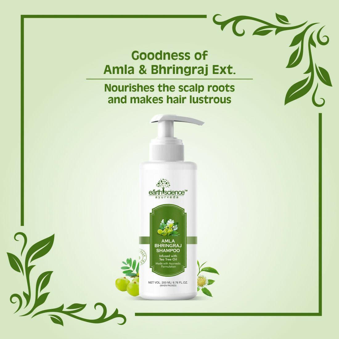 Earth Science Ayurveda Amla & Bhringraj Shampoo